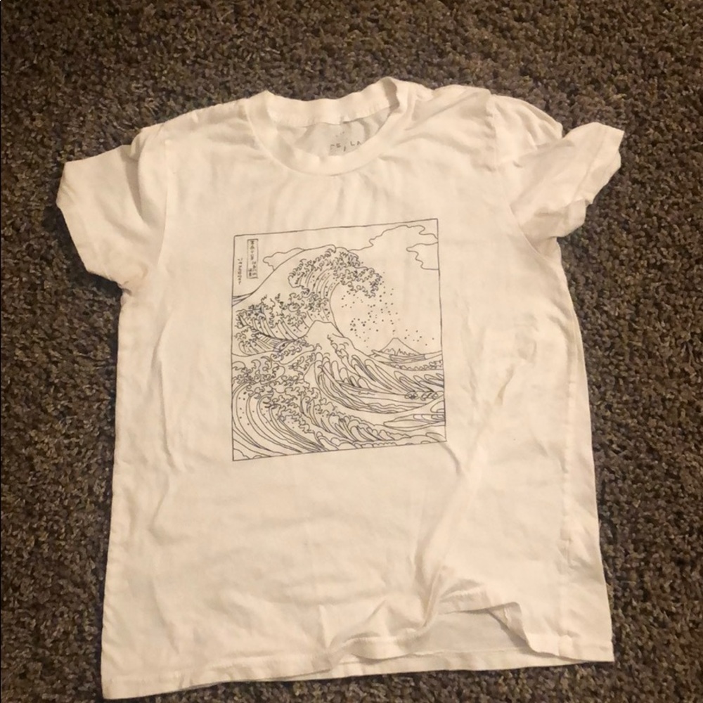 White pacsun tshirt